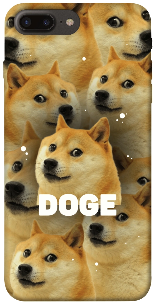 Чехол Doge pattern для iPhone 7 Plus