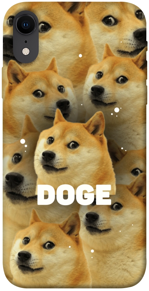 Чохол Doge pattern для iPhone XR