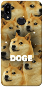 Чехол Doge pattern для Galaxy A10s (2019)