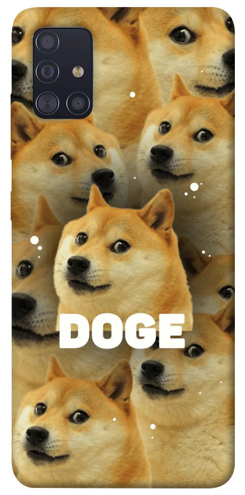 Чохол Doge pattern для Galaxy A51 (2020)
