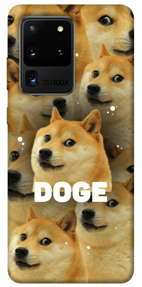 Чохол Doge pattern для Galaxy S20 Ultra (2020)