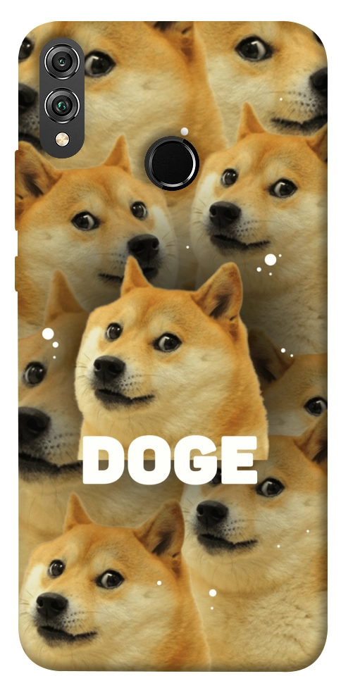 Чохол Doge pattern для Huawei Honor 8X