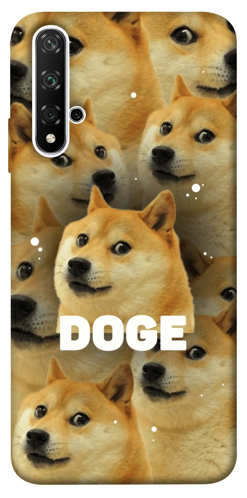 Чохол Doge pattern для Huawei Honor 20