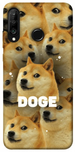 Чехол Doge pattern для Huawei P30 Lite