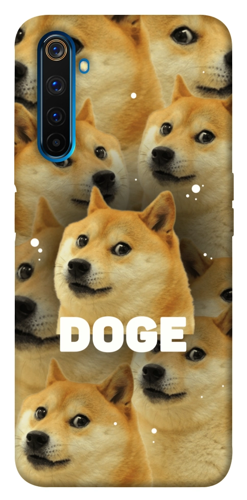 Чохол Doge pattern для Realme 6 Pro