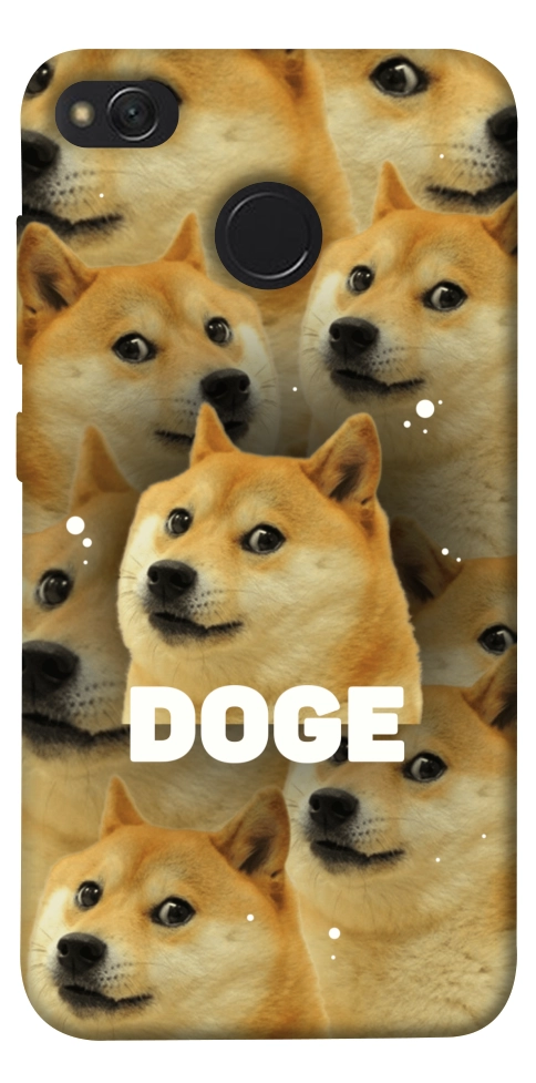 Чехол Doge pattern для Xiaomi Redmi 4X