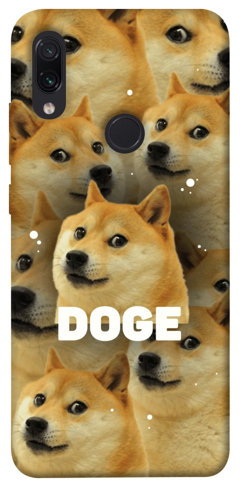 Чехол Doge pattern для Xiaomi Redmi Note 7