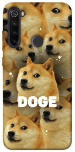Чохол Doge pattern для Xiaomi Redmi Note 8T