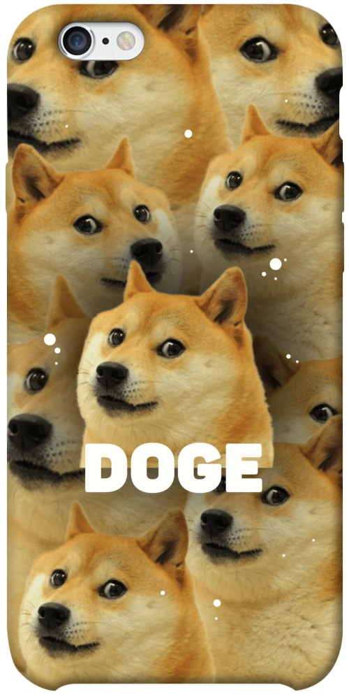 Чехол Doge pattern для iPhone 6S Plus