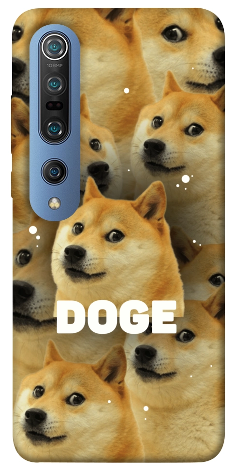 Чехол Doge pattern для Xiaomi Mi 10