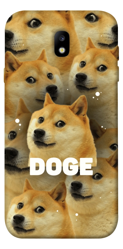 Чохол Doge pattern для Galaxy J7 (2017)