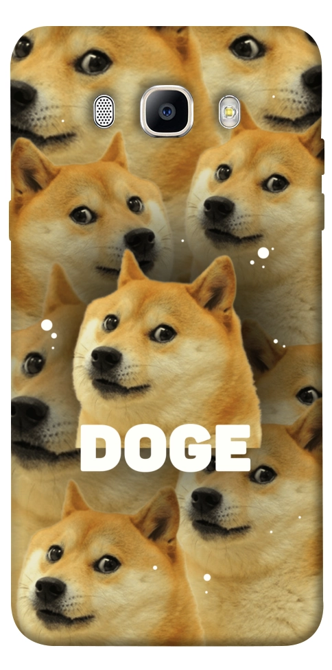 Чехол Doge pattern для Galaxy J5 (2016)