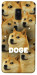 Чехол Doge pattern для Galaxy A8 (2018)
