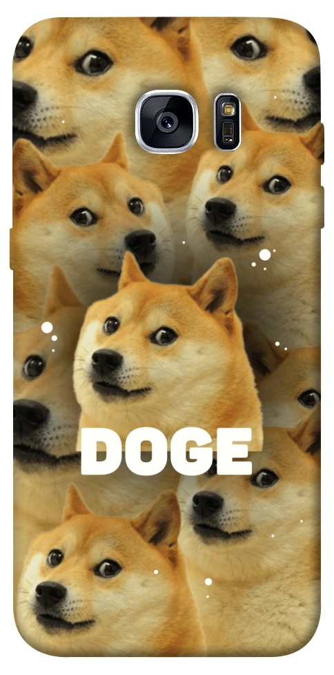 Чохол Doge pattern для Galaxy S7 Edge