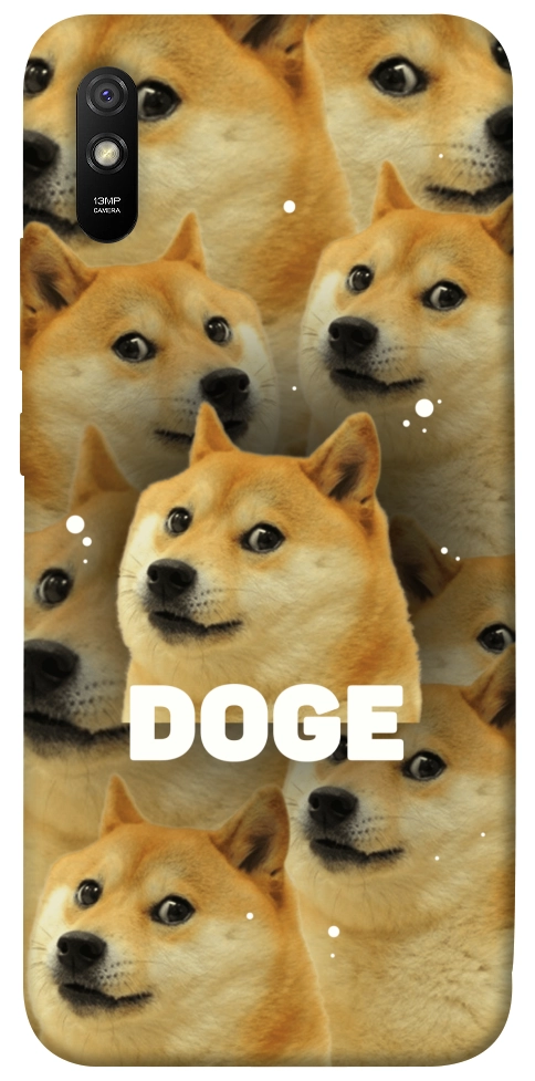 Чехол Doge pattern для Xiaomi Redmi 9A