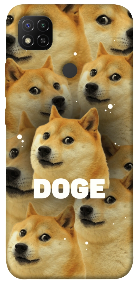 Чехол Doge pattern для Xiaomi Redmi 9C