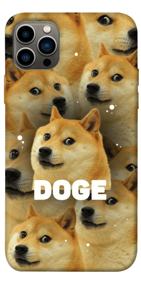 Чехол Doge pattern для iPhone 12 Pro