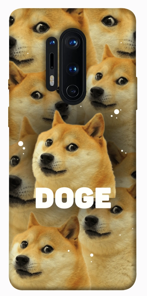 Чехол Doge pattern для OnePlus 8 Pro