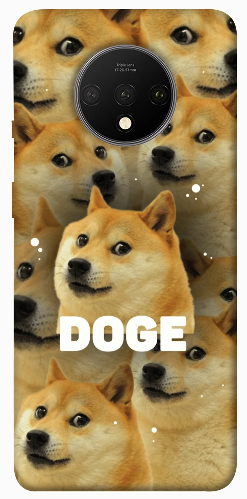 Чехол Doge pattern для OnePlus 7T
