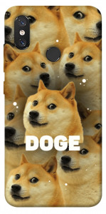 Чехол Doge pattern для Xiaomi Mi 8
