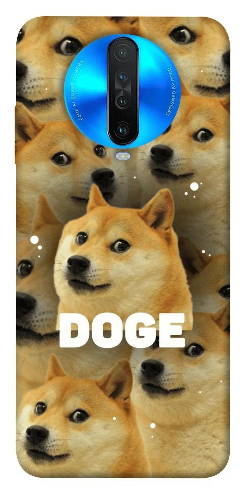 Чехол Doge pattern для Xiaomi Redmi K30
