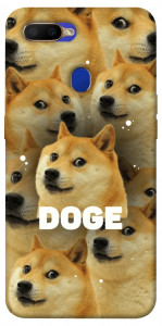 Чехол Doge pattern для Oppo A12