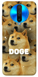 Чохол Doge pattern для Xiaomi Poco X2