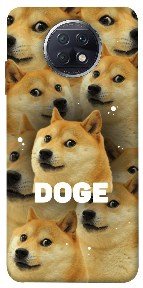Чохол Doge pattern для Xiaomi Redmi Note 9T