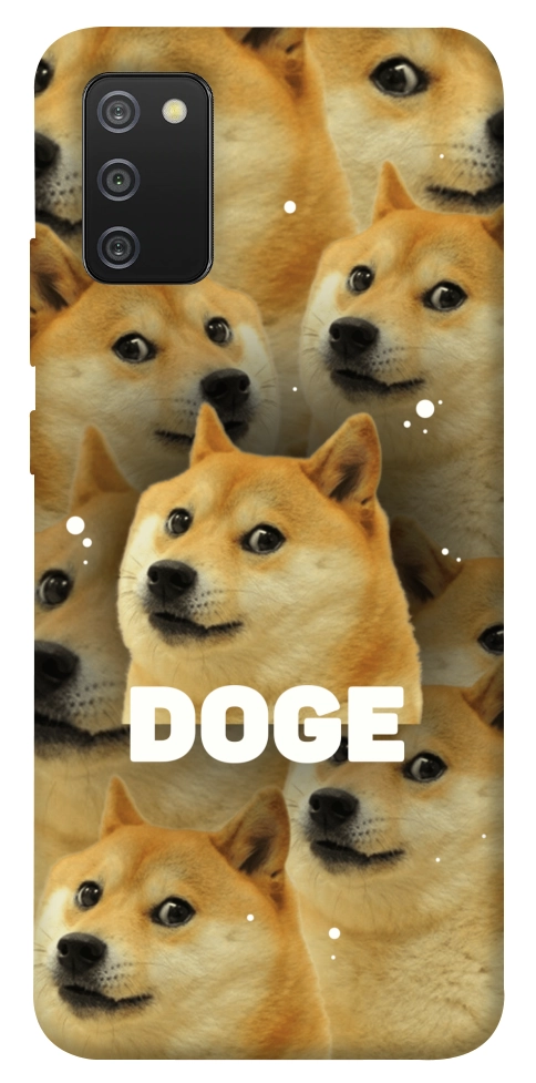 Чохол Doge pattern для Galaxy A02s