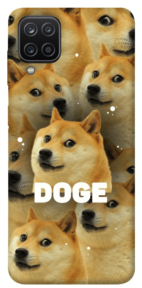 Чохол Doge pattern для Galaxy A12