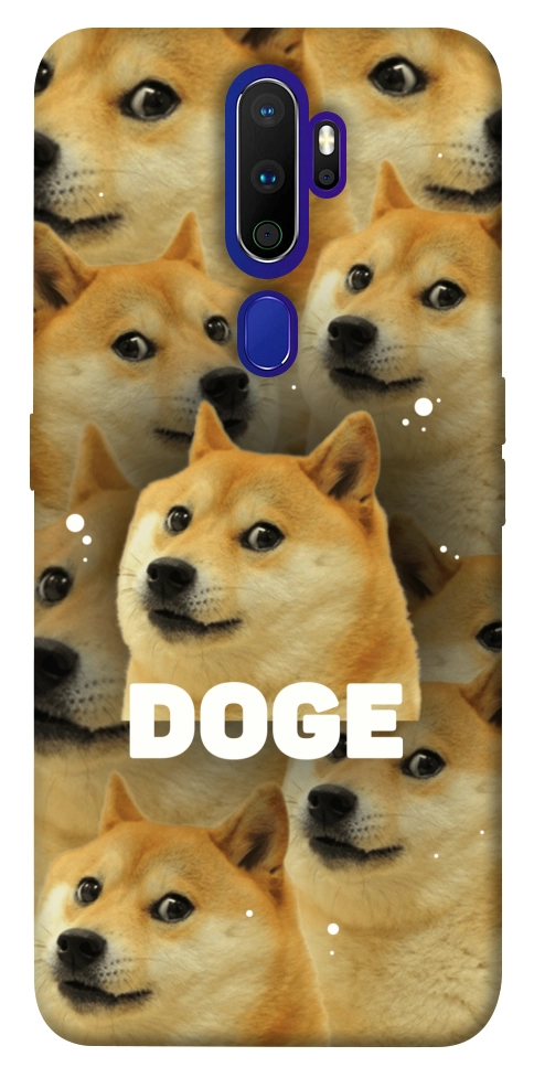 Чохол Doge pattern для Oppo A9 (2020)