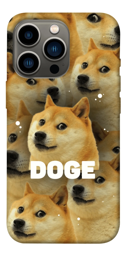 Чохол Doge pattern для iPhone 13 Pro