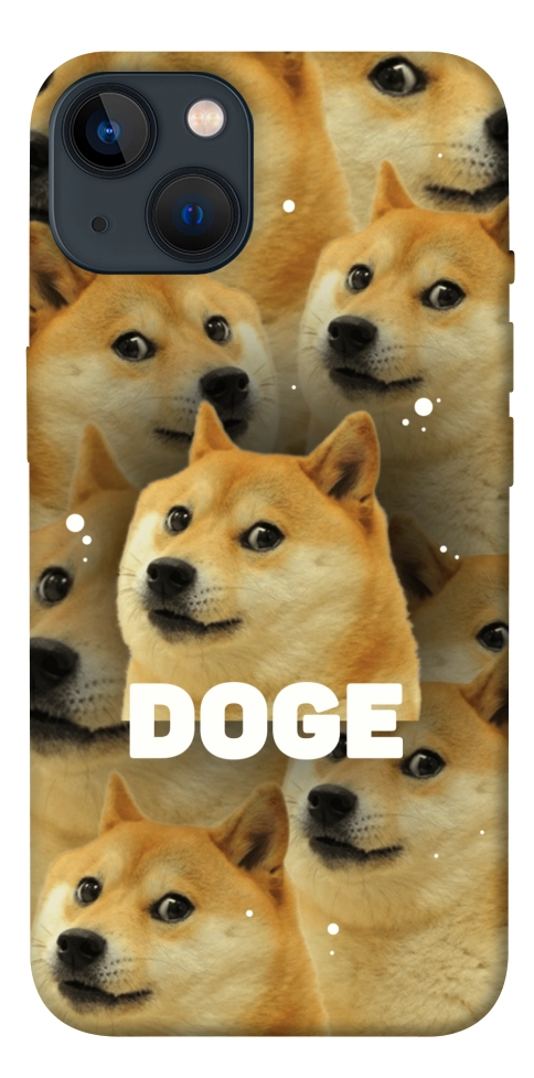 Чохол Doge pattern для iPhone 13