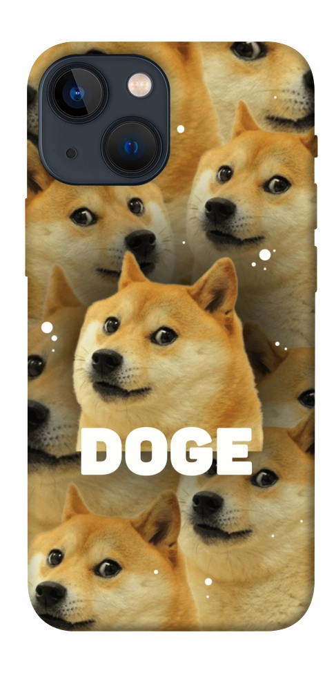 Чохол Doge pattern для iPhone 13 mini