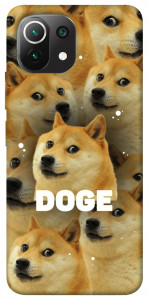 Чехол Doge pattern для Xiaomi Mi 11 Lite
