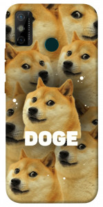 Чехол Doge pattern для TECNO Spark 6 Go