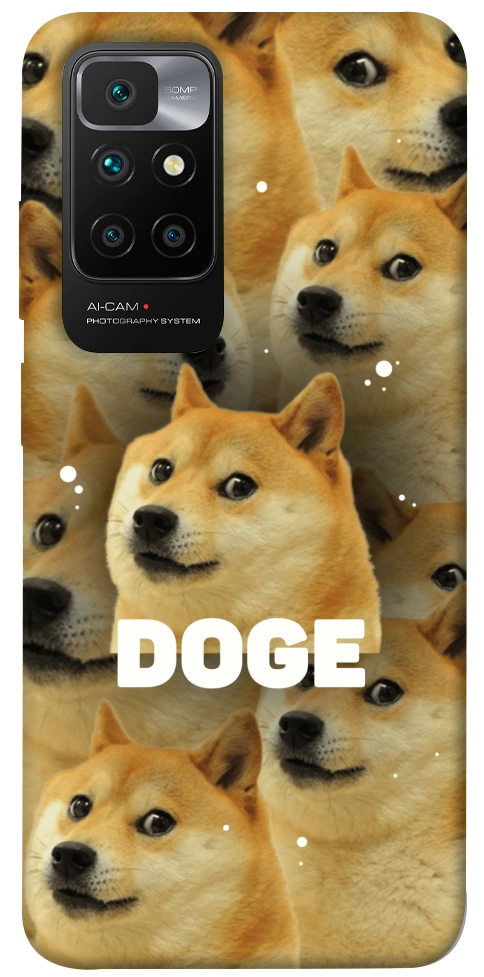 Чехол Doge pattern для Xiaomi Redmi 10