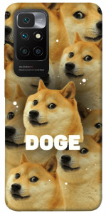 Чохол Doge pattern для Xiaomi Redmi 10