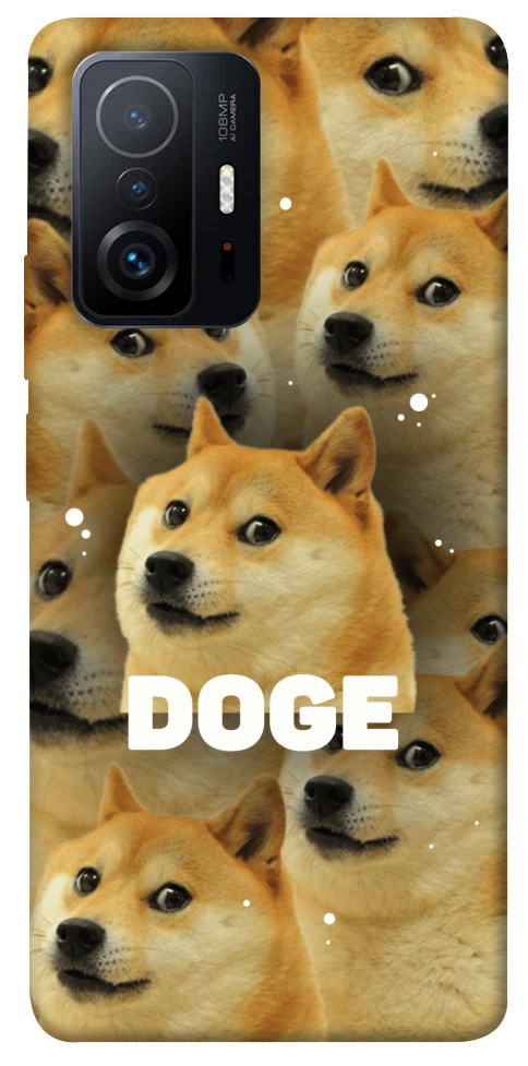 Чохол Doge pattern для Xiaomi 11T