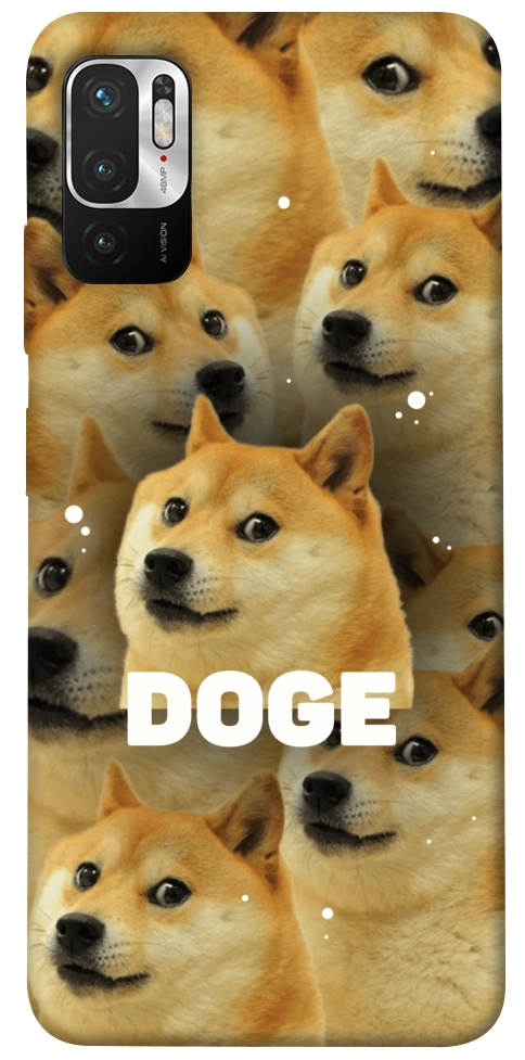 Чехол Doge pattern для Xiaomi Poco M3 Pro