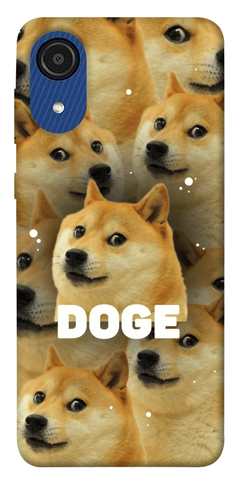 Чохол Doge pattern для Galaxy A03 Core