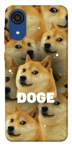 Чехол Doge pattern для Galaxy A03 Core