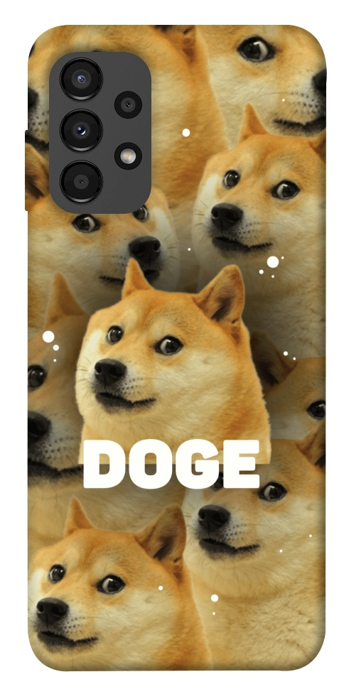 Чехол Doge pattern для Galaxy A13 4G