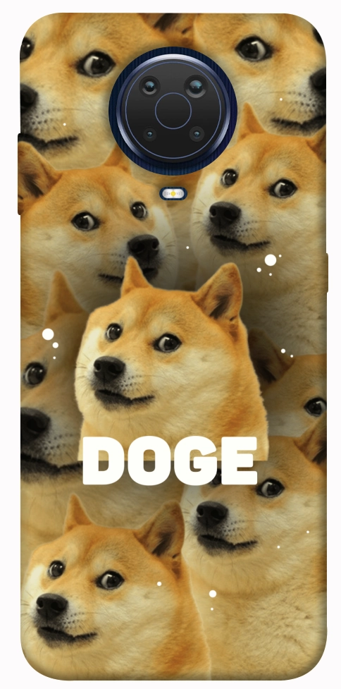 Чехол Doge pattern для Nokia G20