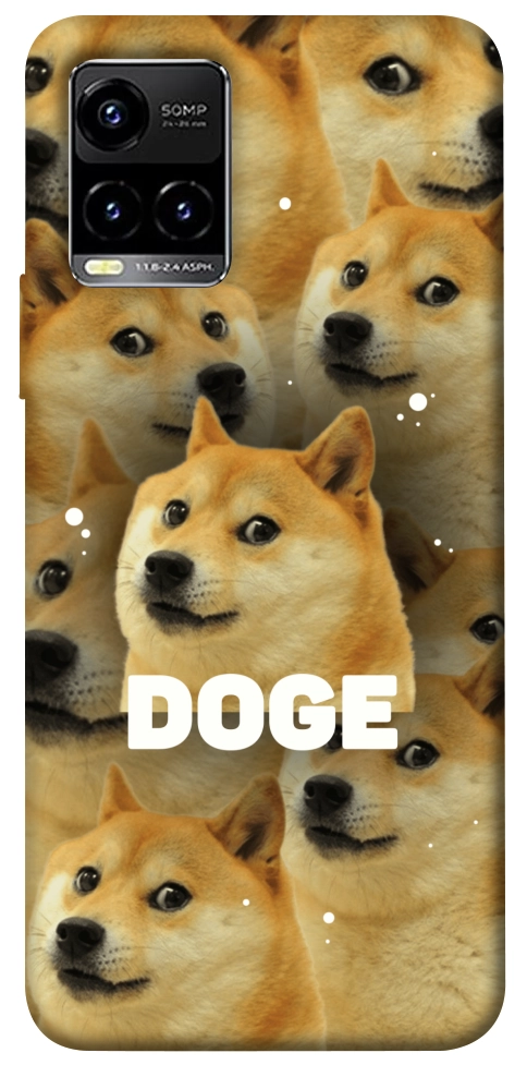 Чехол Doge pattern для Vivo Y21