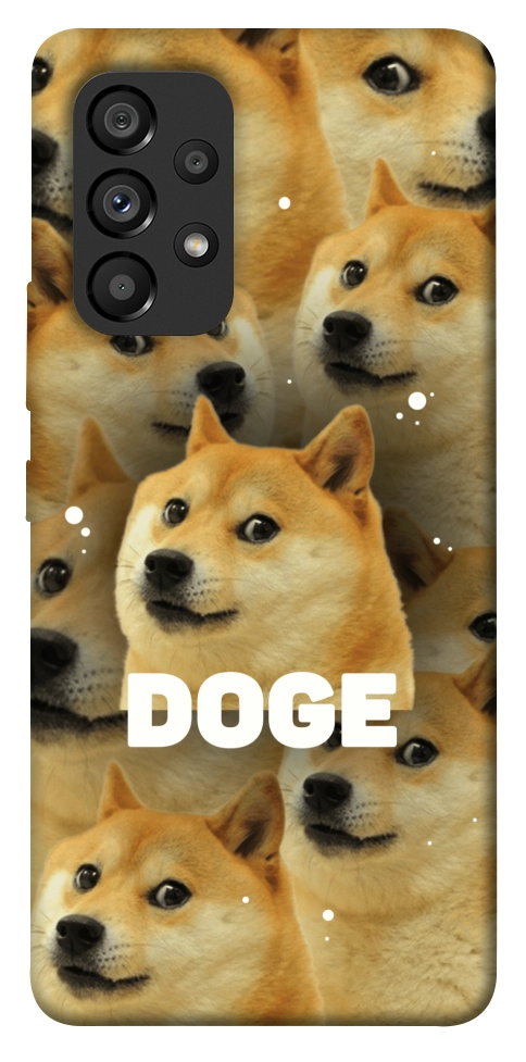 Чохол Doge pattern для Galaxy A53