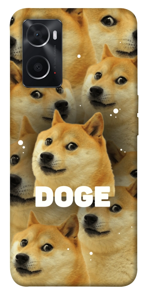 Чохол Doge pattern для Oppo A76 4G