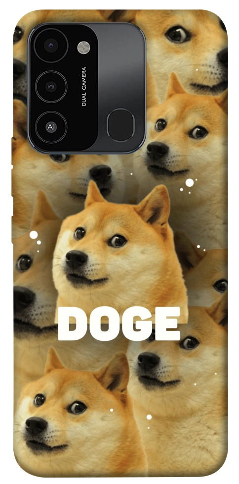 Чохол Doge pattern для TECNO Spark 8C