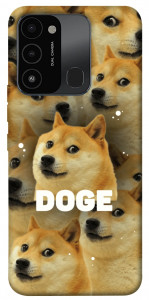 Чехол Doge pattern для TECNO Spark 8C
