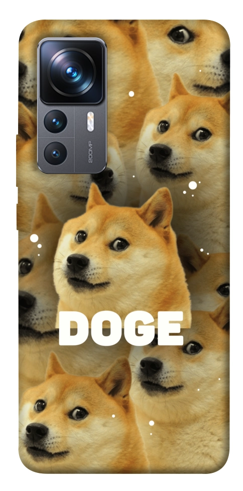 Чохол Doge pattern для Xiaomi 12T